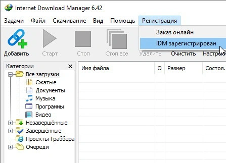 Internet Download Manager 6.42.49 + ключ (на русском)